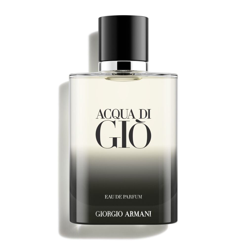 100 ml Giorgio Armani Acqua di Gio Eau de Parfum 100 ml. Houtachtige aromatische aquatische herengeur met mariene noten, groene mandarijn, scharlei, patchouli en vetiver. Navulbaar en graveerbaar.