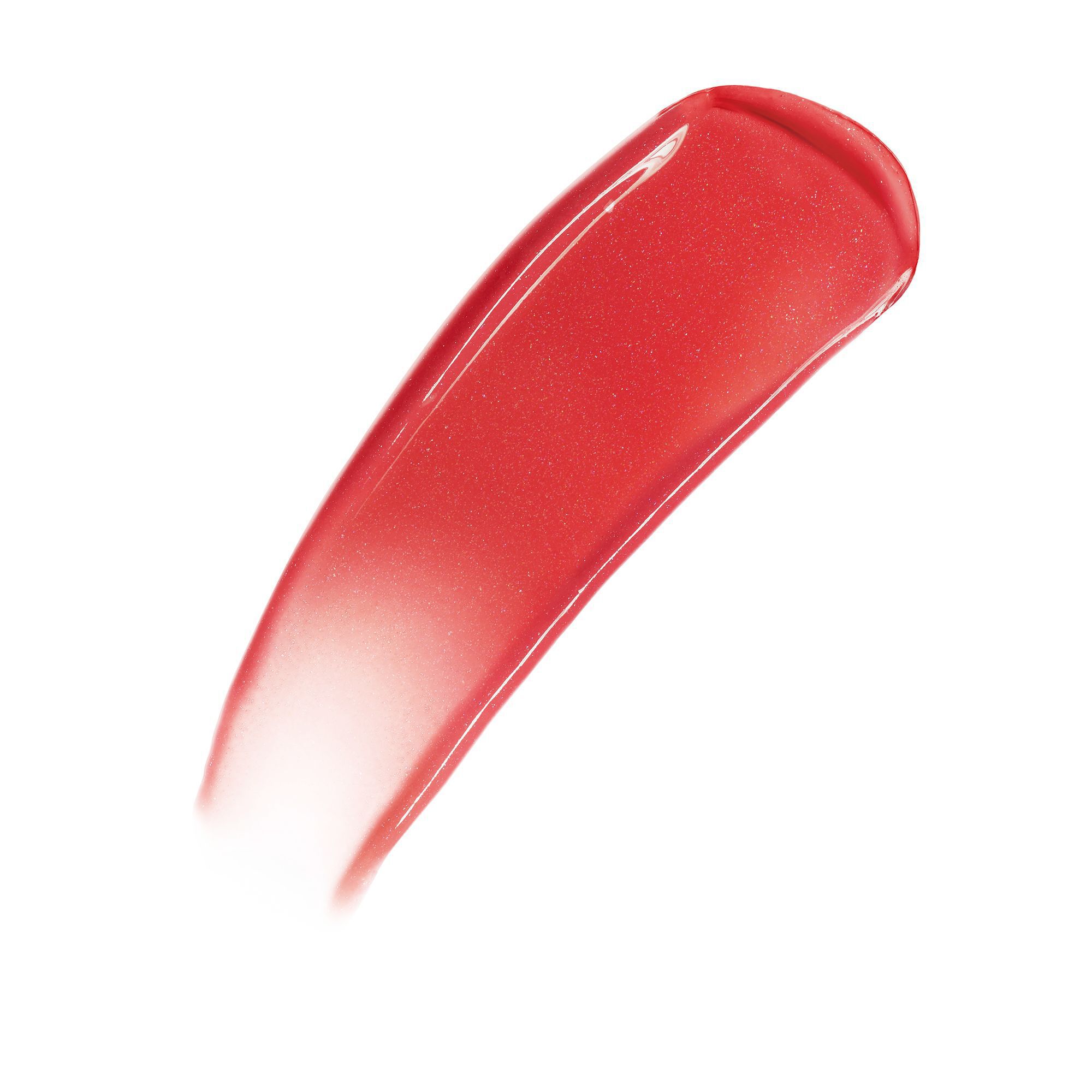 Swatch van Armani Prisma Flash rose flas shade, met een romige textuur en een glanzende afwerking.